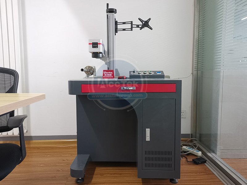 Machine de marquage laser à fibre de bureau AK30F