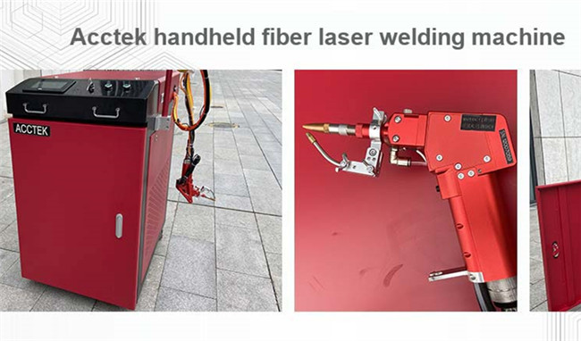 Acctek handheld fiber laser welding machine