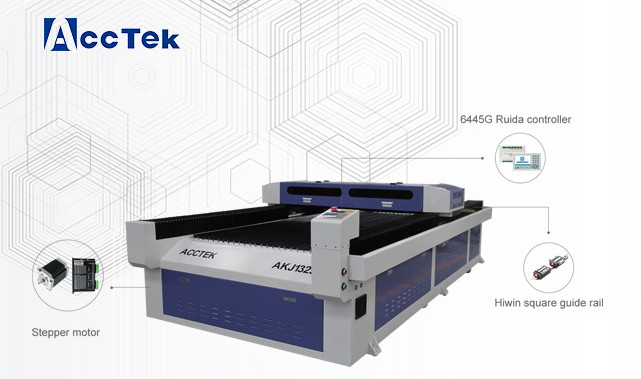 Big size laser engraving&cutting machine AKJ1325