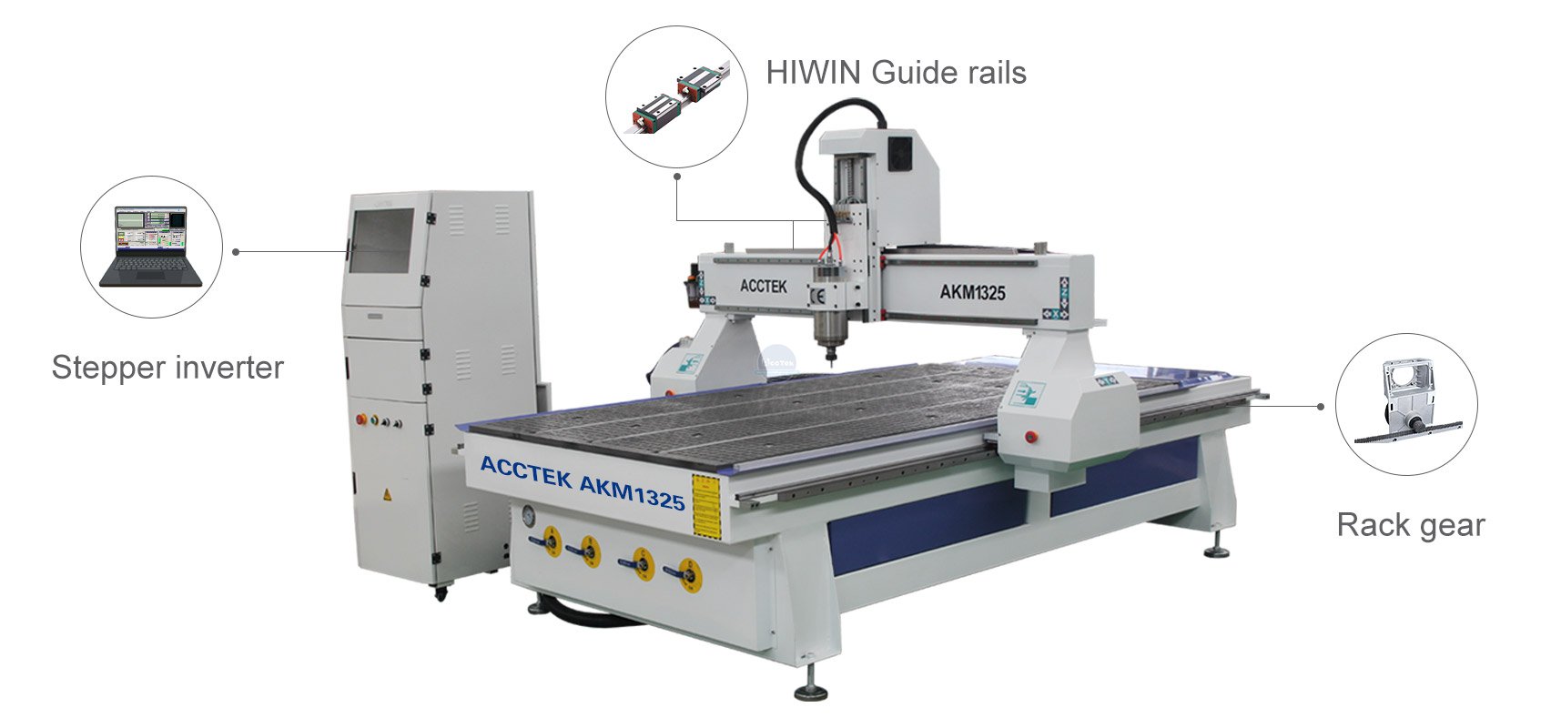 Heavy duty 3axis CNC Router|ACCTEK