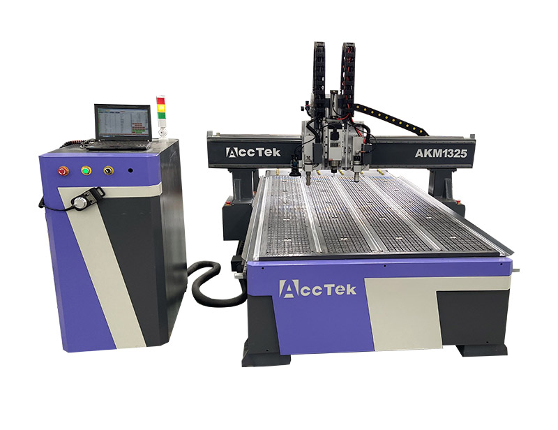 CNC Router with Oscillating Knife and CCD