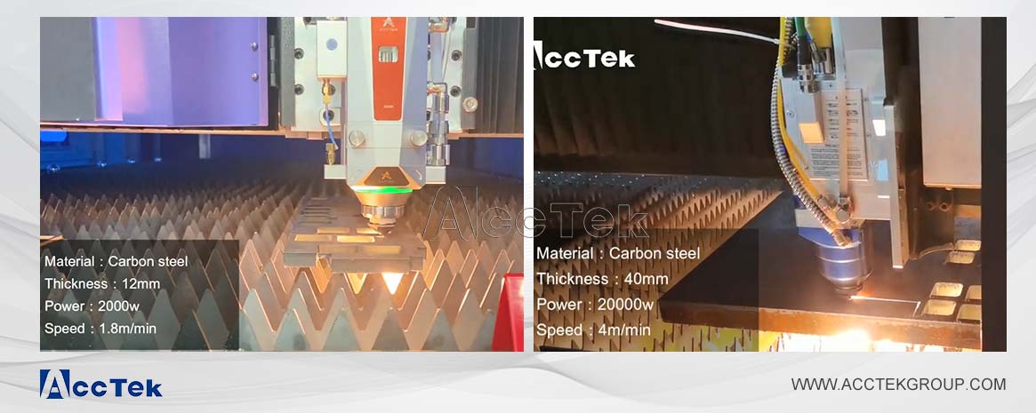 fiber laser cutting carbon steel