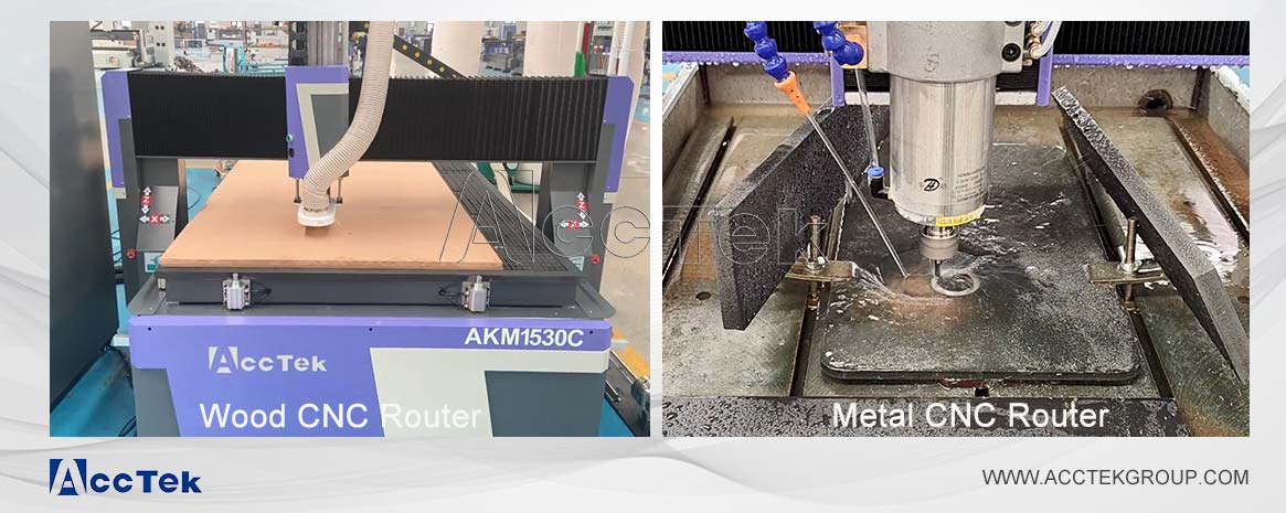 Wood CNC Router and Metal CNC Router